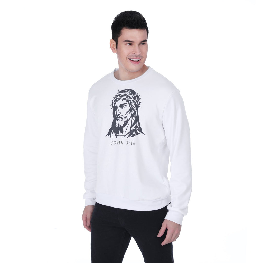 All-Over Print Men's Heavy Fleece Sweatshirt