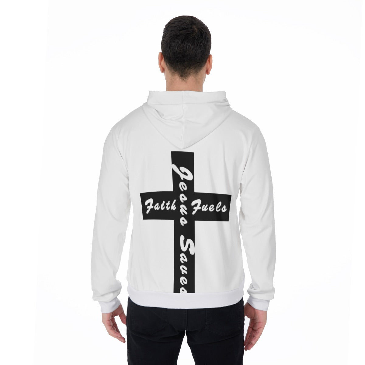 All-Over Print Men's Thicken Pullover Hoodie