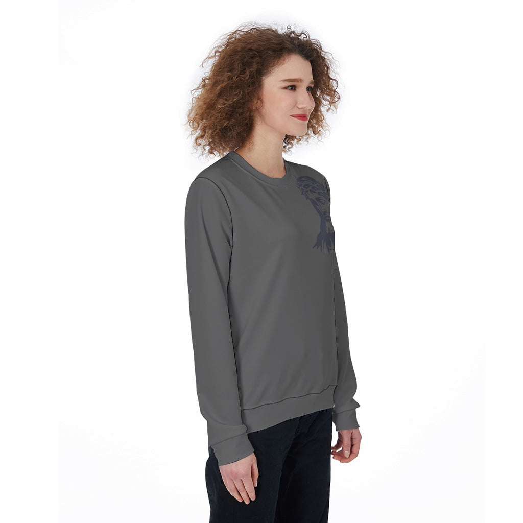 All-Over Print Women's Loose Sweatshirt
