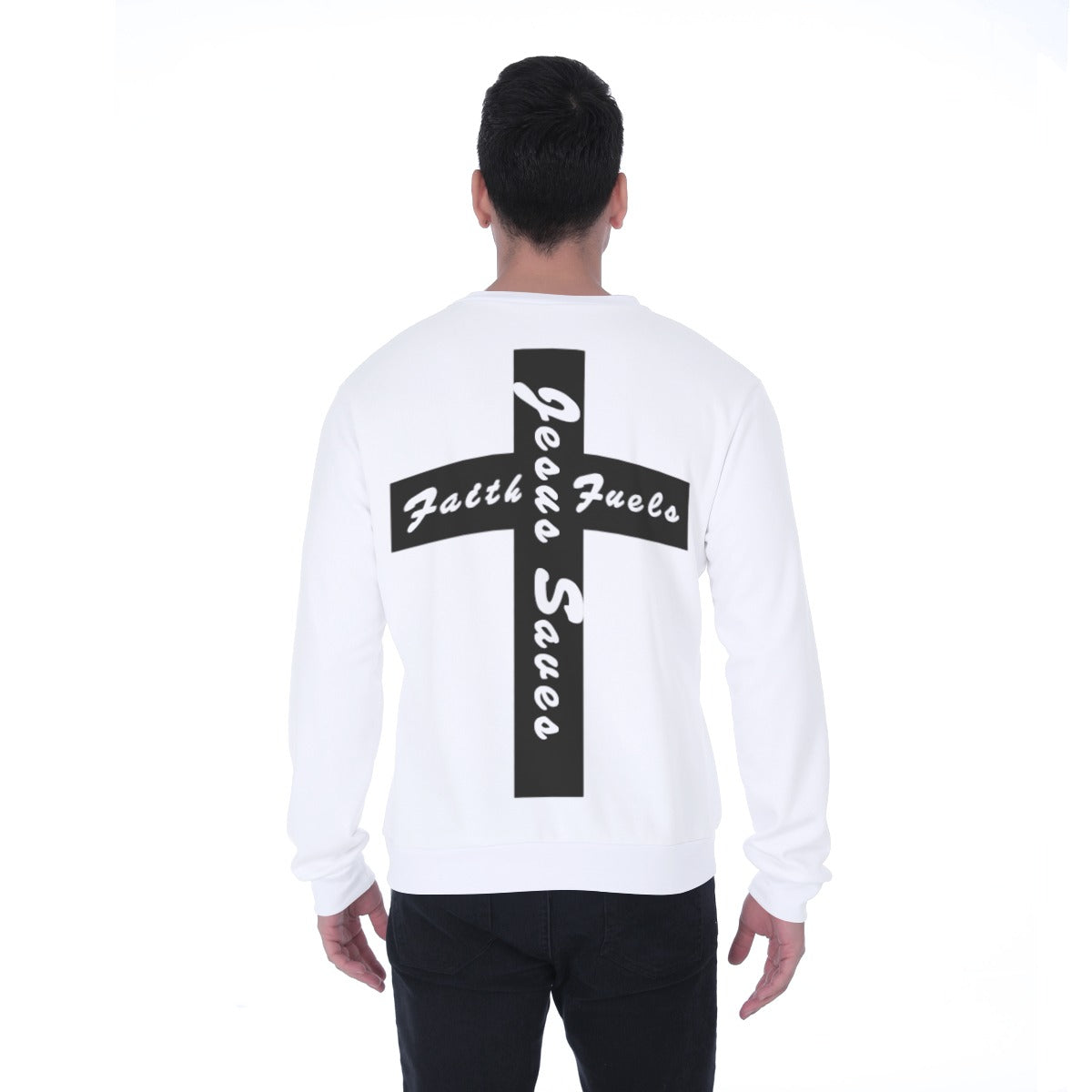 All-Over Print Men's Heavy Fleece Sweatshirt